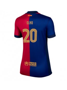 Ženski Nogometna dresi replika Barcelona Dani Olmo #20 Domači 2024-25 Kratek rokav